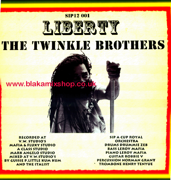 12" Liberty [4 Mixes]- THE TWINKLE BROTHERS